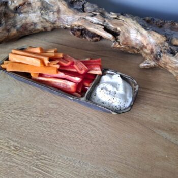 Podłużna miska rustykalna