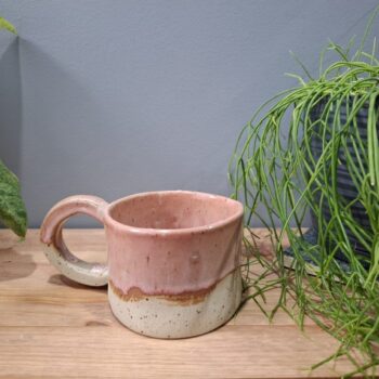 Kubek różowy – duży