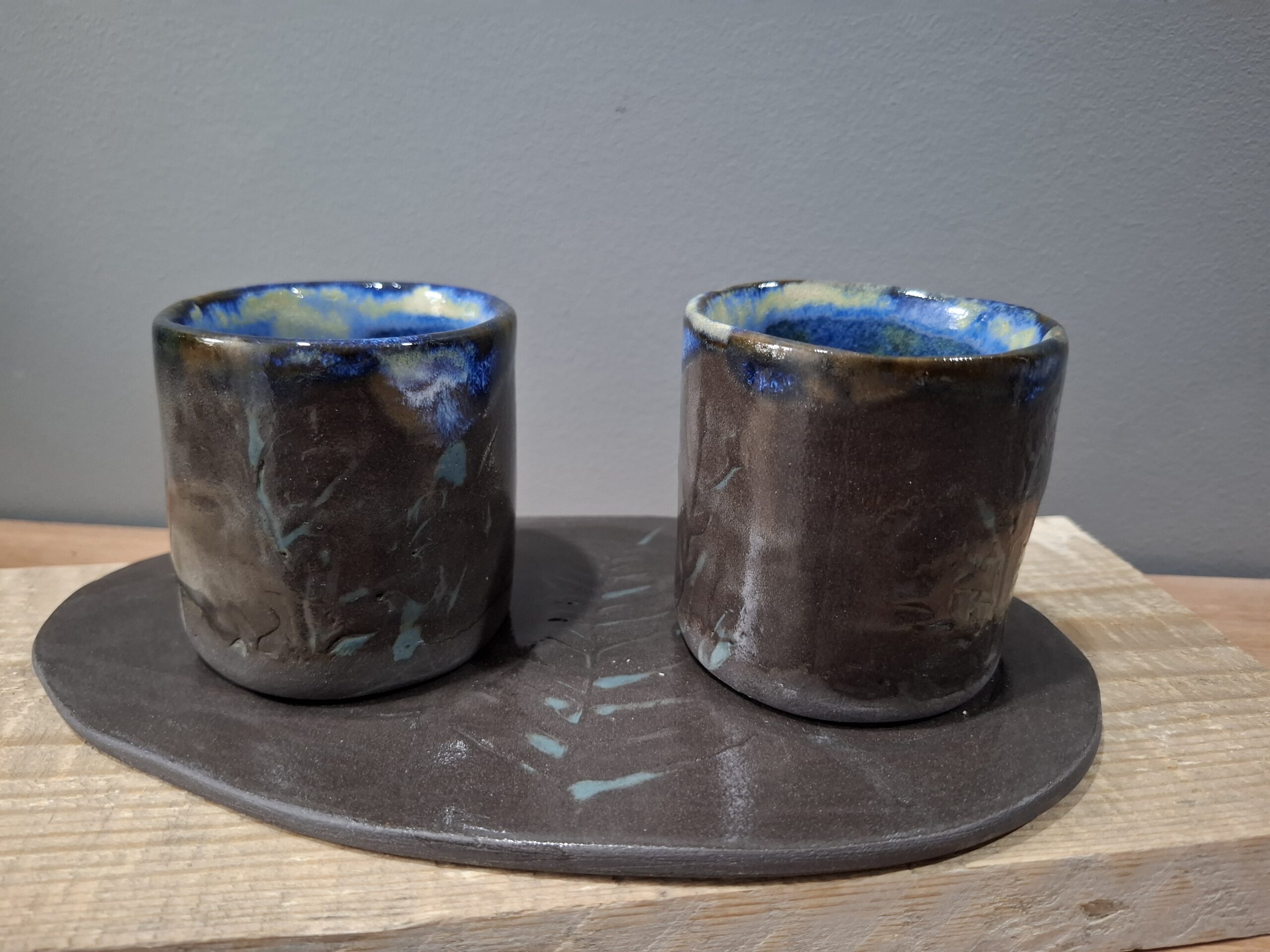 Zestaw kubków - paprotka - obrazek 3