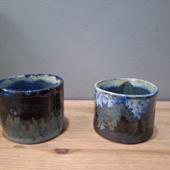 Zestaw kubków – las