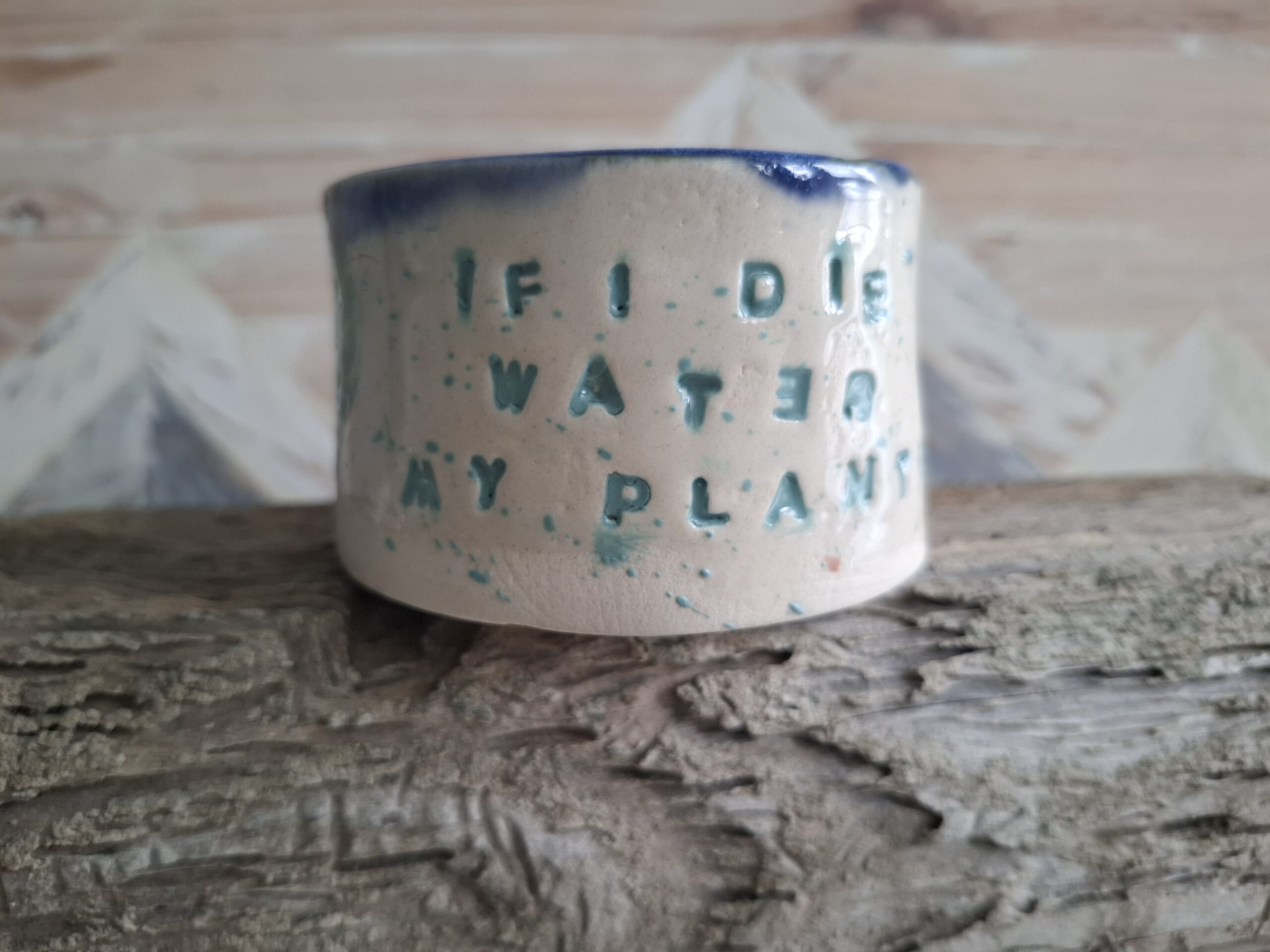 Miska 'podlewaj mi kwiatki' - obrazek 2