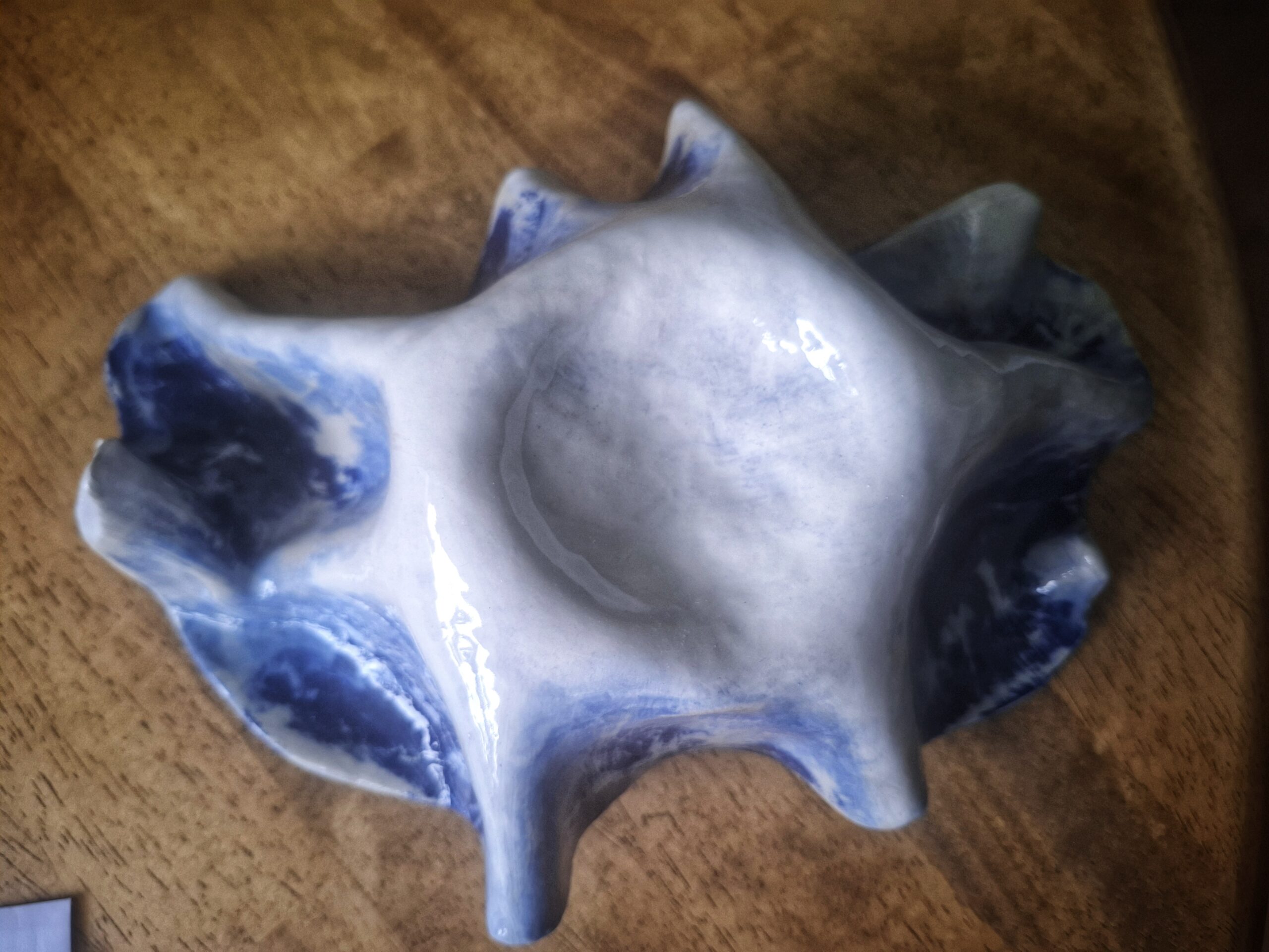 Niebieska fala - elegancka tacka na biżuterię - obrazek 5